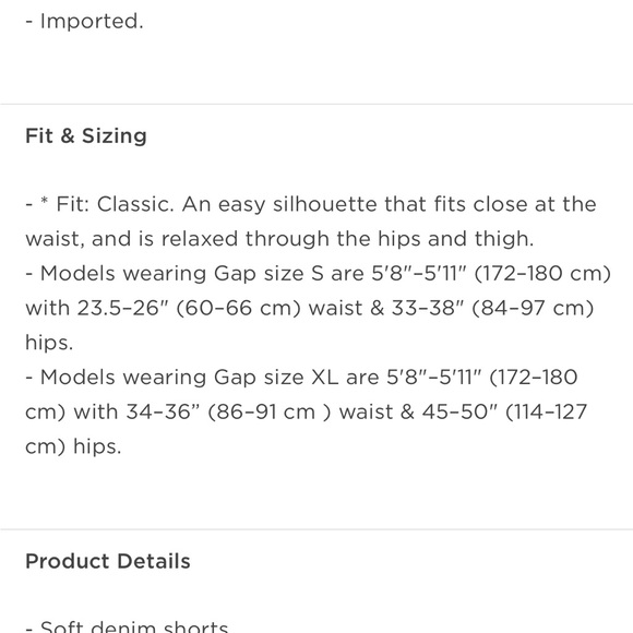 Gap women’s easy denim shorts in light indigo- new without tags! XS petite - Picture 16 of 16